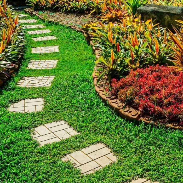 Best materials for outdoor garden pathways