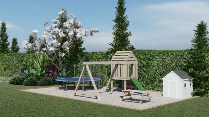 Creating a themed outdoor garden space